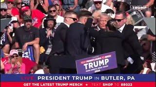 Donald Trump GETS SH0T LIVE during his RALLY‼️