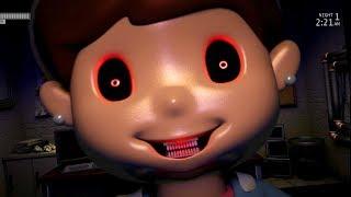 TRAPPED OVERNIGHT AT JOLLIBEES.. HUMAN ANIMATRONICS?  FNAF Jollibees Five Nights at Freddys