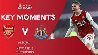 Arsenal v Newcastle United  Key Moments  Third Round  Emirates FA Cup 2020-21