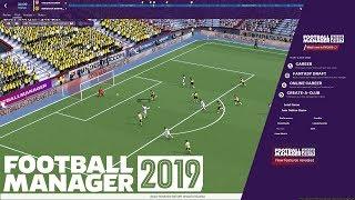 FOOTBALL MANAGER 2019  First Impressions  3D Match Engine Gameplay New Training Tactics & More
