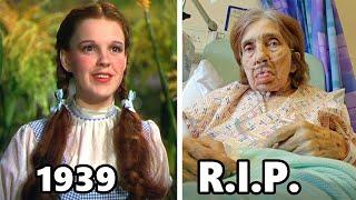 The Wizard Of Oz 1939 Cast THEN AND NOW 2023 All cast died tragically