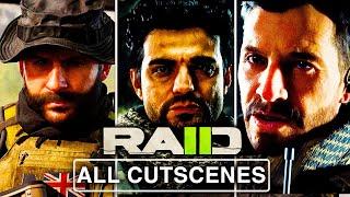 MODERN WARFARE 2 RAID ALL CUTSCENES MOVIE Episode 1-4 4K