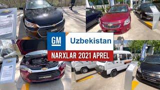 GM UZBEKISTAN DAXSHATLI NARXLAR  UZAUTO MOTORS NARXLARI 2021