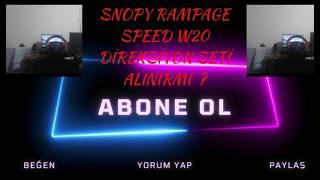 Snopy Rampage Speed W20 Direksiyon Seti Alınır mı #snopy #rampage #direksiyonseti #monster #youtube