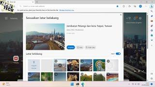 Cara Mengganti Background Microsoft Edge