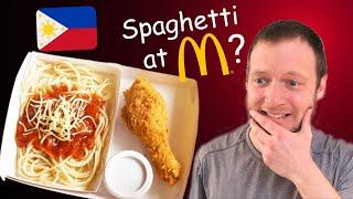 American Reacts to Philippines McDonalds