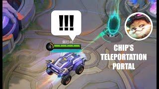 Chip teleportation portal experiment  Mobile Legends