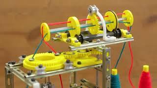 DIY French knitting machine  Yarn knitting machine