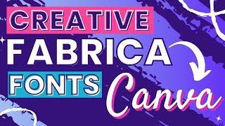 Jazz Up Your Text How to Use Creative Fabrica Fonts in Canva