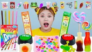 ASMR Eating Emoji Foods challenge Mukbang 이모티콘 젤리 디저트 먹방 Japanese snacks jelly  HIU 하이유