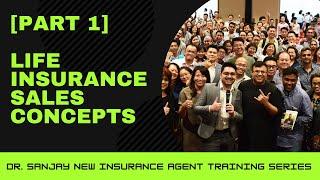 Life Insurance Sales Concepts    New Insurance Agent Training PART 1  Dr Sanjay Tolani