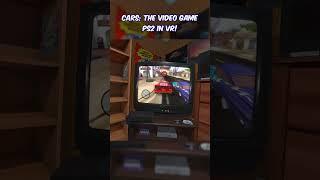 Cars The Video Game PS2 In VR   EmuVR #shorts