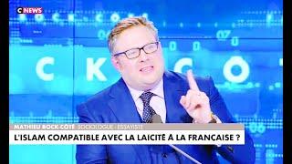 Mathieu Bock-Côté - Immigration et islam  78 % des musulmans jugent la laïcité discriminatoire