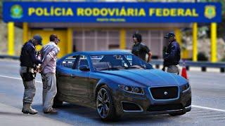 GTA V  MOD POLICIA  PRENDI DOIS HOMENS DIRIGINDO BÊBADOS NA BLITZ DA PRF