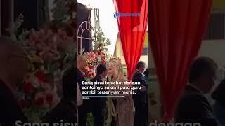 ANTI MAINSTREAM VIRAL Siswa SMP Majalengka Pakai Baju Pengantin di Kelulusan Lengkap Pakai Siger