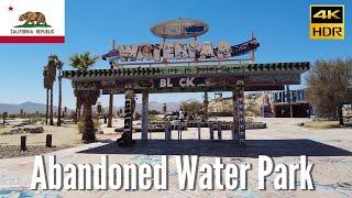 Newberry Springs Ca   - Abandoned Lake Dolores Waterpark - 4K Walking Tour in 2022