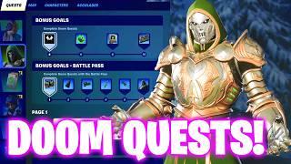 How To Get Dr Doom in Fortnite - Complete Doom Quest Full guide