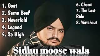 Sidhu Moose wala-Top 8 Audio Song