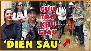 Trực tiếp 3 Nghệ Sĩ bị CHỈ TRÍCH dữ dội khi đi Cứu Trợ ở Hà Nội diễn sâu làm màu