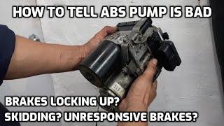 4 Signs Your ABS Pump is Bad and Failing How to get of air quickly after replacement