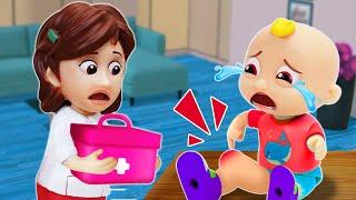 The Boo Boo Song  Ouch Baby Got Hurt + Mummy Song Im So Scared  Nursery Rhymes & Kids Songs