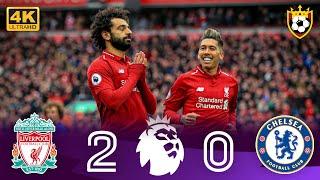 ملخص مباراة تشيلسي 0-2 ليفربول   جنون محمد صلاح  ● الدوري الإنجليزي 2019   4K