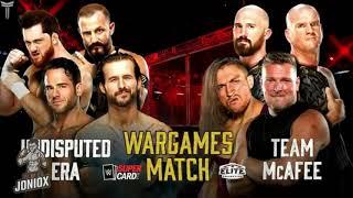 WWE NXT TakeOver WarGames 2020 The Undisputed Era vs Team McAfee Promo Theme Song War Pigs