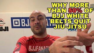 Why More Than 50% Of BJJ White Belts Quit Jiu-Jitsu Don’t Be One Of Them