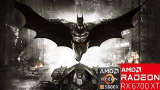 Batman Arkham Knight - Ryzen 5 5600X + RX 6700 XT - 1080 ULTRA Settings