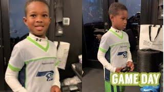 Future Zahir and Russell Wilson are ready for Game Day plus Ciara models Lita for date night