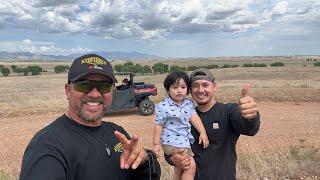 EN LA FRONTERA CON JUNIOR EVELYN Y EL PEQUEÑO AVENYURERO