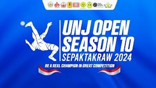 LIVE DOUBLE PUTRA CILEGON B VS RESIMEN PASUKAN PELO  UNJ OPEN SEPAKTAKRAW SEASON 10 2024