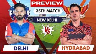 IPL LIVE  DC vs SRH IPL 2024   Delhi vs Hyderabad  Live Match Score & Gameplay #ipl