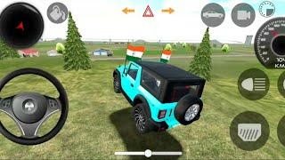 Indian Thar Stunt Driving Simulator  Indian Car Simulator 3D  Thar wala ️ Modified Mahindra Thar