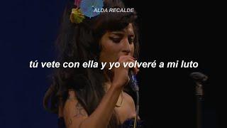 Amy Winehouse - Back to black  Traducción al español