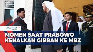 Kunjungan di UEA Prabowo Kenalkan Gibran Rakabuming ke MBZ