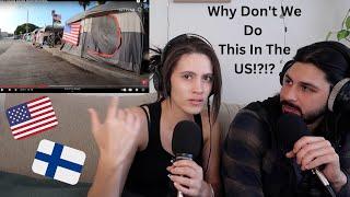 Americans React - How Finland Ended Homelessness  Loners Podcast Episode #28