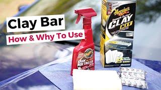 HOW & WHY TO CLAY BAR DETAIL YOUR CAR OR SUV  *MEGUIARS CLAY KIT REVIEW*
