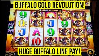 HUGE LINEPAY ON BUFFALO GOLD REVOLUTION SLOT