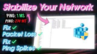 How to Fix Ping Spikes and Packet Loss in any Game Stabilize Network Connection