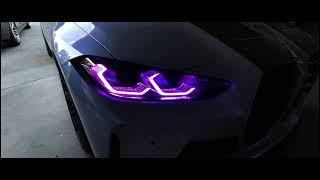 BMW M3G80 & M4G82  DRL Color Change