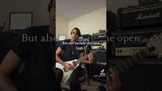 Cool Black Metal Guitar Trick #blackmetal #riff #guitar