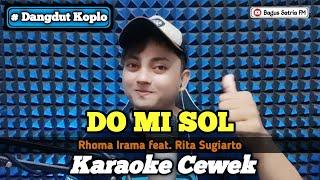Do mi sol Rhoma Irama - karaoke duet tanpa vokal cewek dangdut koplo