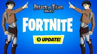 This *NEW* Update Changes EVERYTHING Fortnite x Attack On Titan