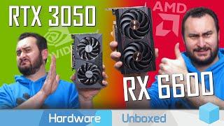 Nvidia Gets OWNED GeForce RTX 3050 vs Radeon RX 6600 50 Game Benchmark