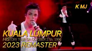 Michael Jackson - Billie Jean  HIStory Tour in Kuala Lumpur 1996 2023 Remaster Oct. 27th