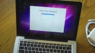 2011 Macbook Pro 13-inch Unboxing & First Boot Up