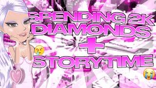 WHY I AM QUITTING + spending ALL my diamonds *storytime*  MovieStarPlanet  waif msp