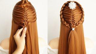 Cute And Very Simple Hairstyle For Everyday College Braid – Hair Style Girl For Long Hair