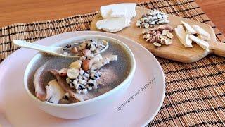 Chinese herbal soup for digestion immunity Qi and clearing dampness 健脾养胃益气祛湿的四神汤